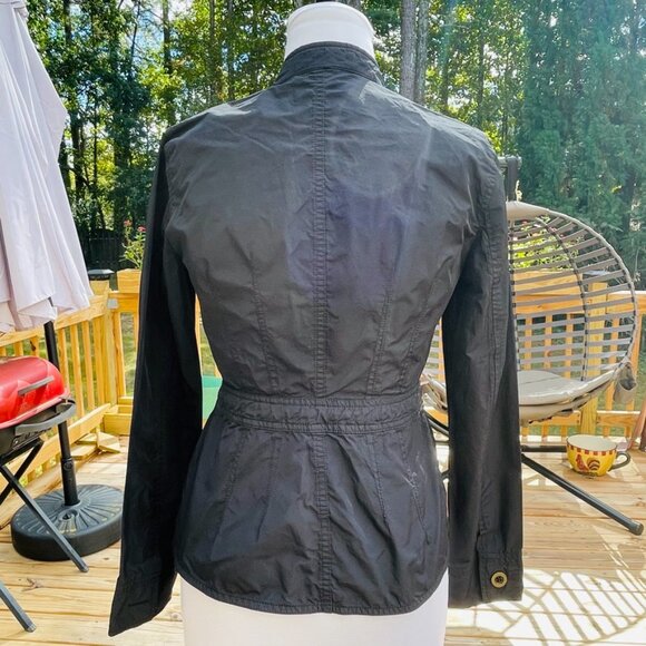 Michael Kors Black Utility Jacket  Size XS - Picture 2 of 10